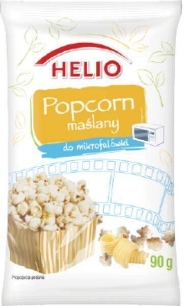 POPCORN HELIO 90G MAŚLANY 0342