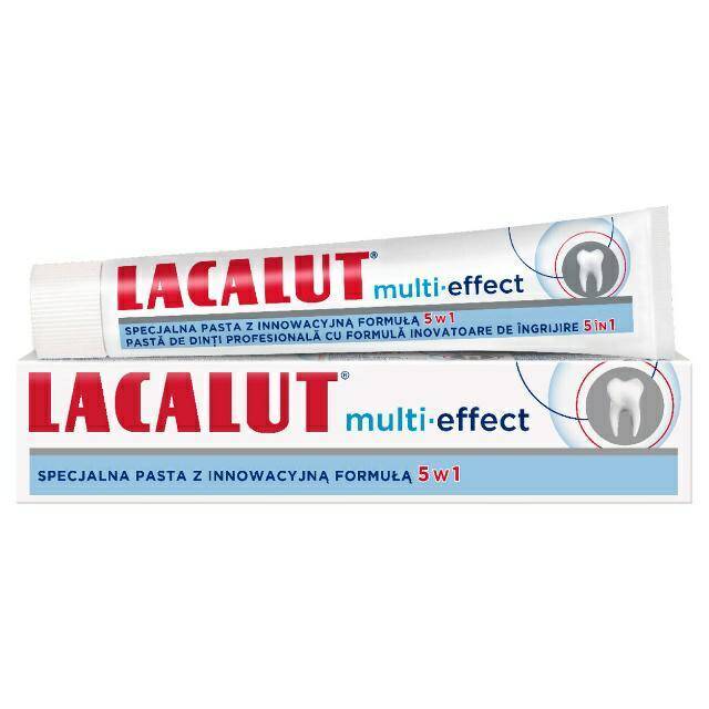 PASTA DO ZĘBÓW LACALUT MULTIEFEC 75ML