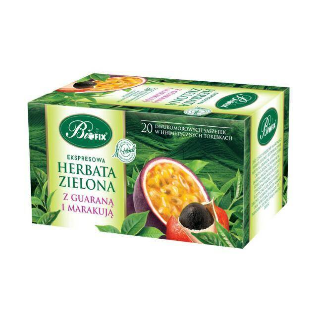 HERBATA BIOFIX ZIELONA A20 GUARAN MARAKU