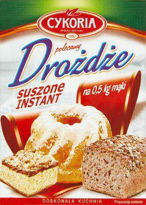 DROŻDŻE SUSZONE 8G CYKORIA