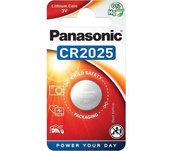 BATERIA PANASONIC CR2025 A1 BLISTER 5121
