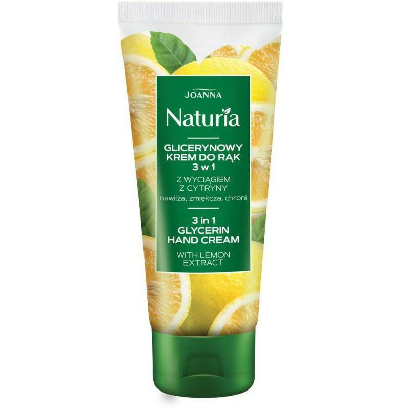 KREM DO RĄK JOANNA 100G NATURIA CYTRYNA
