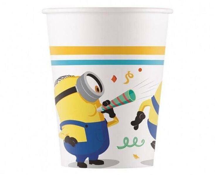 KUBECZKI PAPIEROWE A8 200ML MINIONS 5125