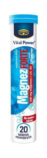 KRUGER MAGNEZ FORTE A20 CYTRYNOWY