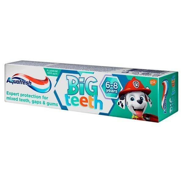 PASTA DO ZĘBÓW AQUAFRESH 50ML KIDS 6-8