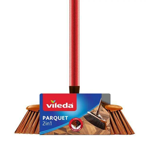 SZCZOTKA I KIJ VILEDA PARQUET 2IN1 7843