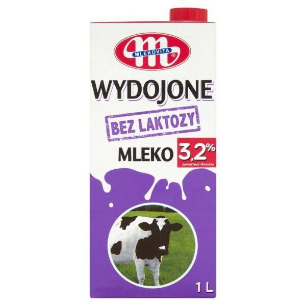 MLEKO MLEKOVITA 1L 3,2%  WYDOJONE