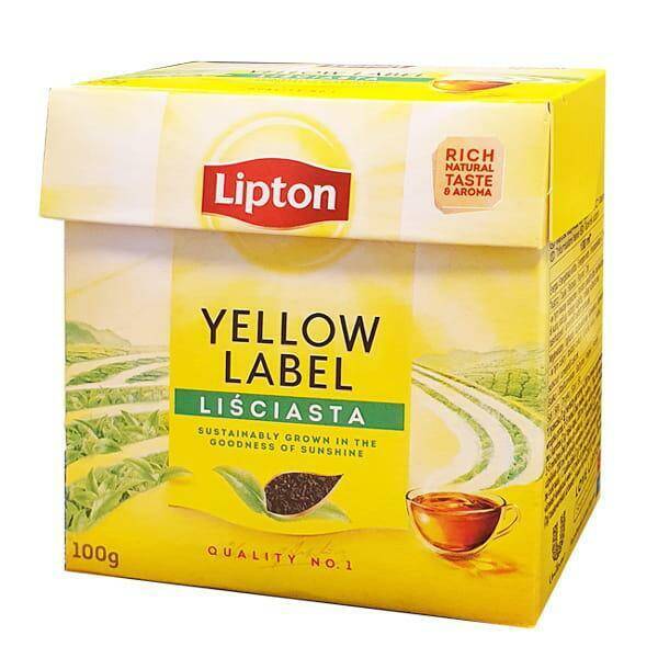HERBATA LIPTON 100G YELLOW LABEL