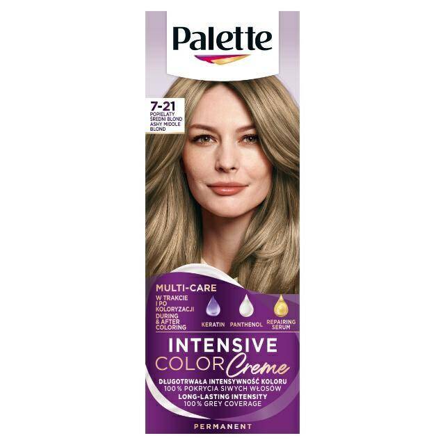 FARBA PALETTE 7-21 POPIEL ŚREDNI BLOND
