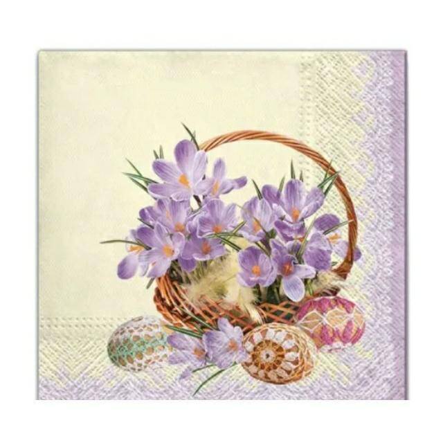 SERWETKI DAISY A20 WIELKANOC 33x33