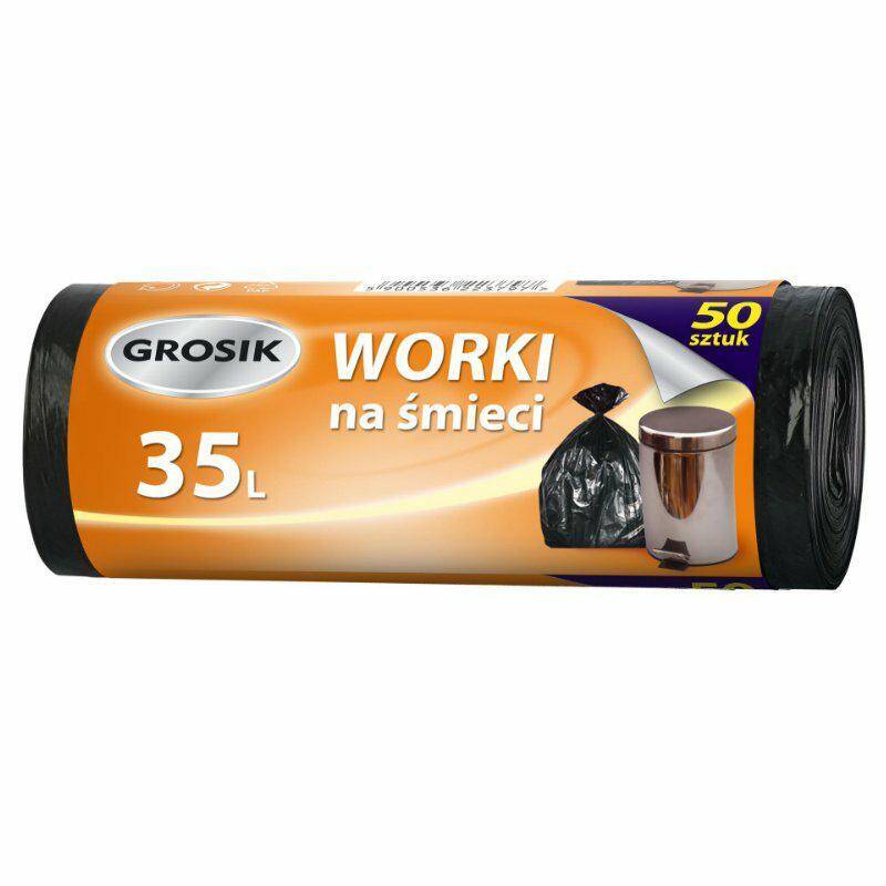 WORKI NA ŚMIECI GROSIK 35L A50
