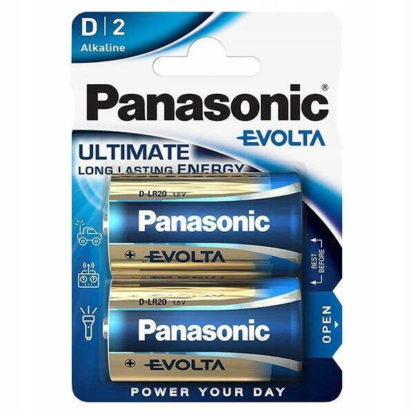 BATERIA PANASONIC LR20 ALKALINE A2