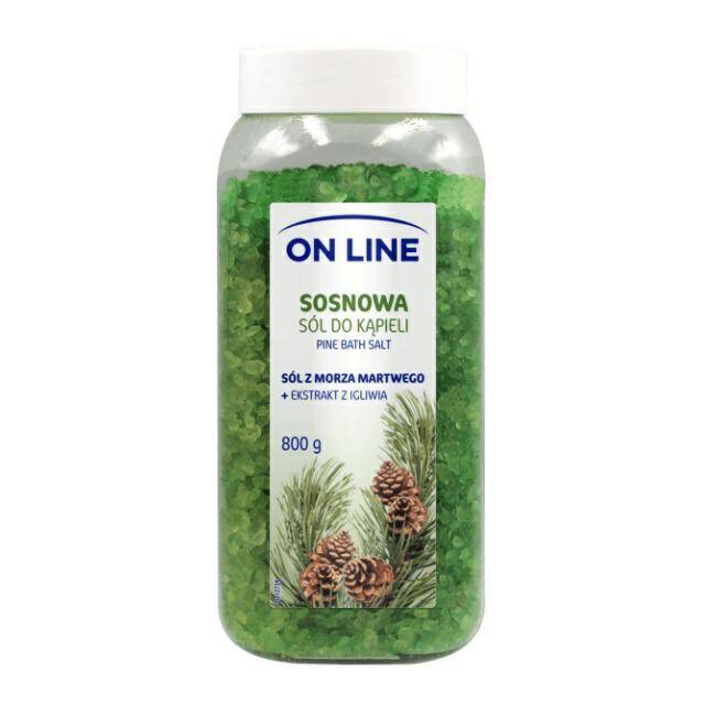 SÓL DO KĄPIELI ON LINE 800G SOSNOWA
