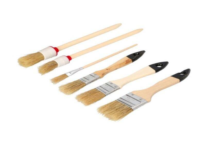 KOMPLET PĘDZLI FASTER TOOLS A6 3704
