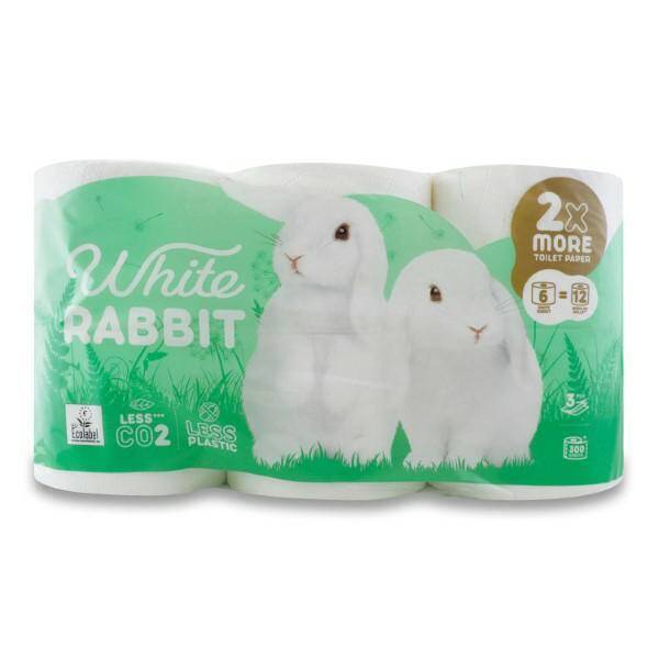 PAPIER TOALETOWY GRITE A6 WHITE RABBIT