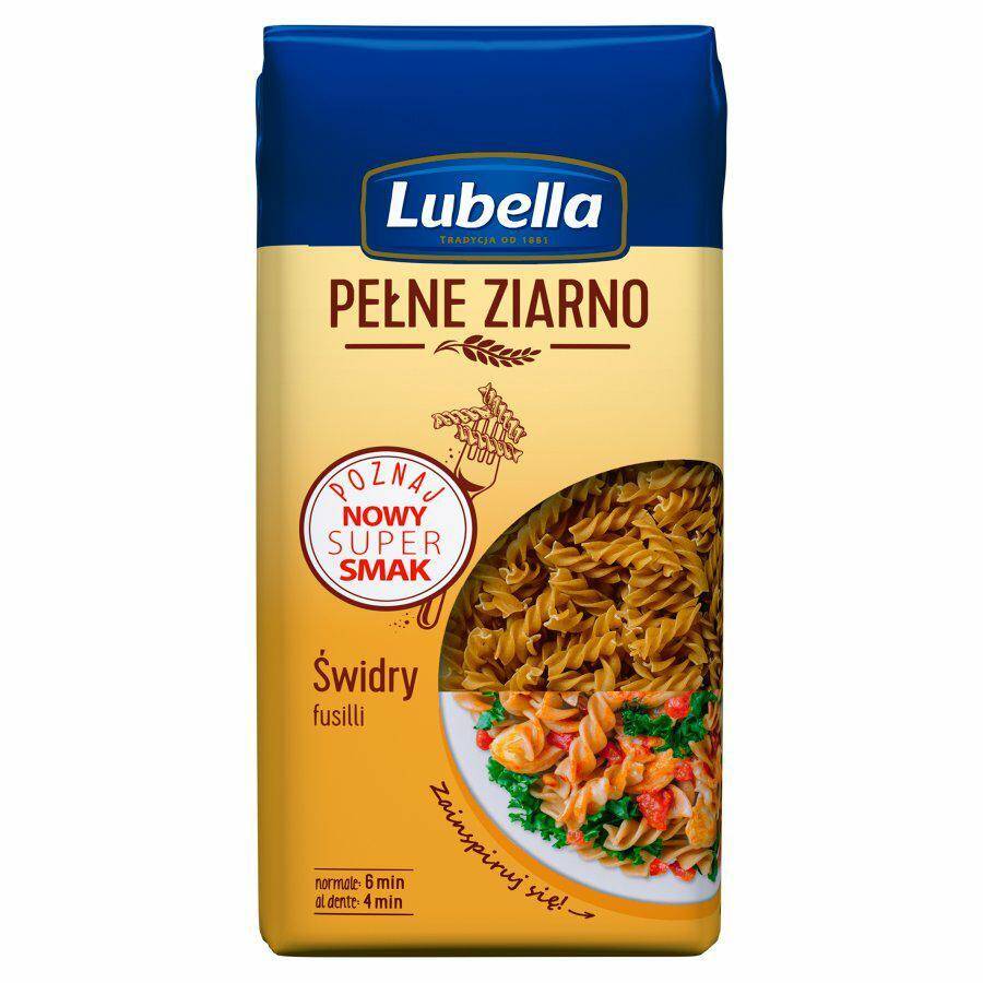 MAKARON LUBELLA 400G ŚWIDRY PEŁNE ZIARNO