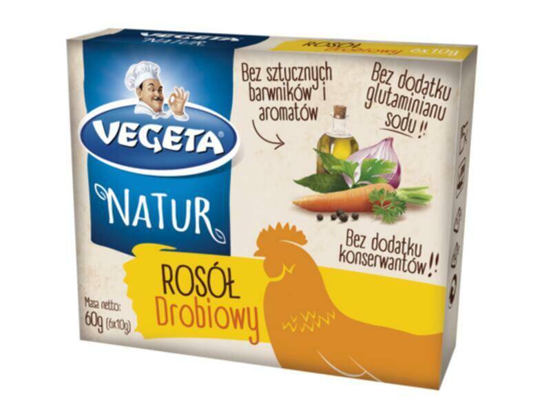 KOSTKA ROSOŁOWA VEGETA 60G DROBIOWA