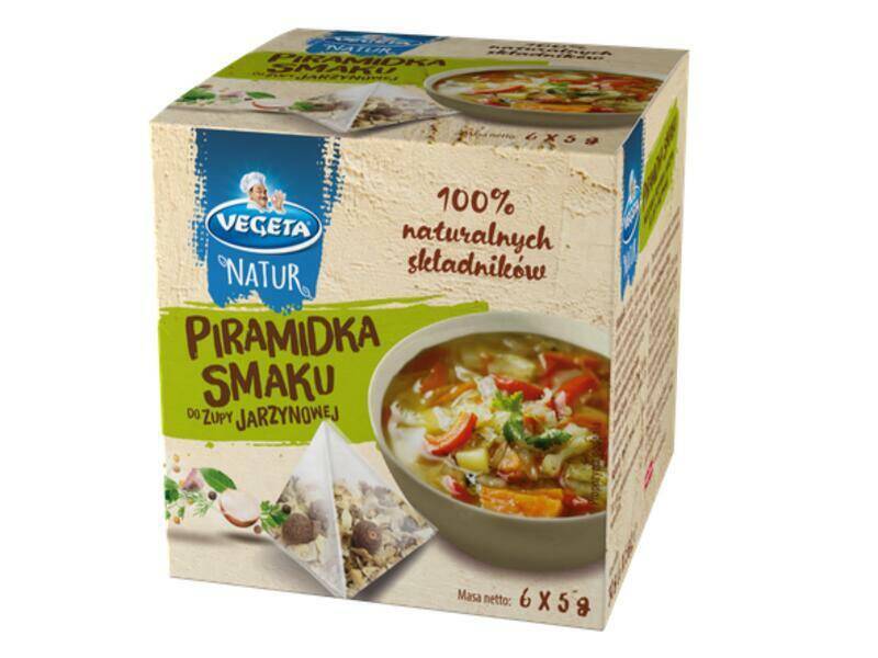 PRZYPRAWA VEGETA 30G NATUR PIRAMIDKA