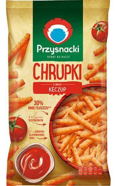 CHRUPKI PRZYSNACKI 120G KECZUP 0415
