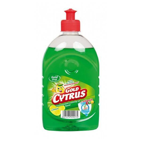 PŁYN DO NACZYŃ GOLD CYTRUS 500ML LEMON