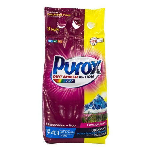 PROSZEK DO PRANIA PUROX 3KG KOLOR