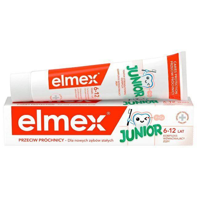 PASTA DO ZĘBÓW ELMEX 75ML JUNIOR 0606