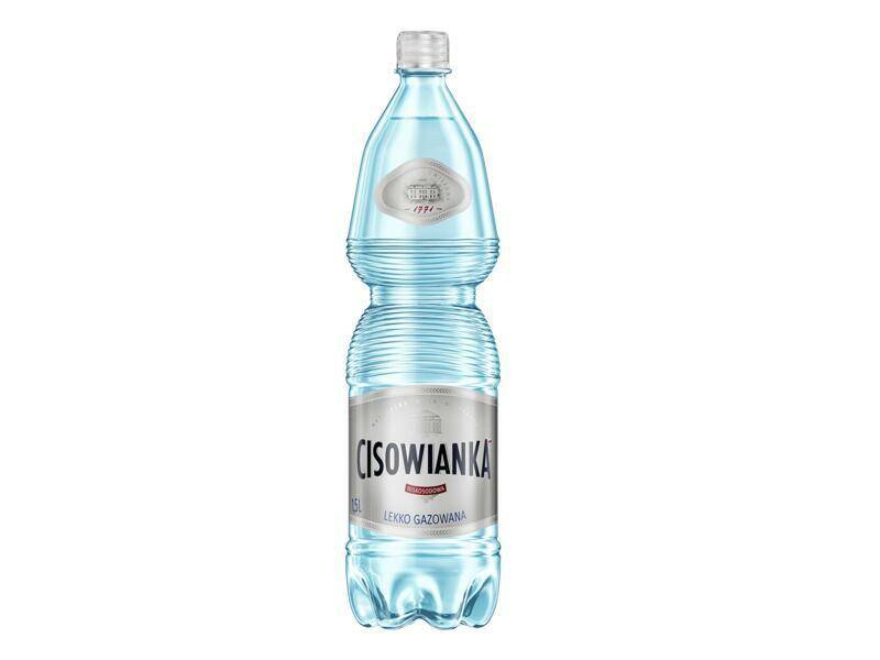 WODA CISOWIANKA 1,5L LEKKO GAZOWANA