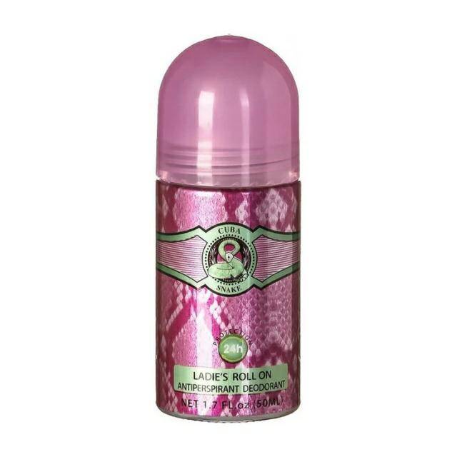 DEZODORANT CUBA 50ML ROLL ON WOMAN SNAKE
