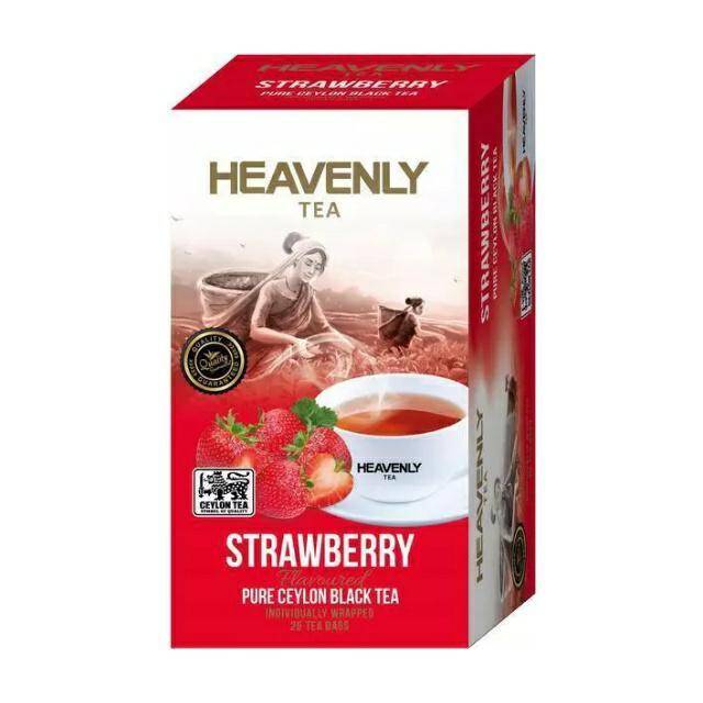 HERBATA HEAVENLY EX A25 STRAWBERRY BLACK