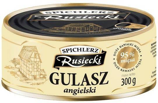 KONSERWA RUSIECKI 300G GULASZ ANGIELSKI