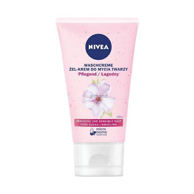 ŻEL DO MYCIA TWARZY NIVEA 150ML SUCHA