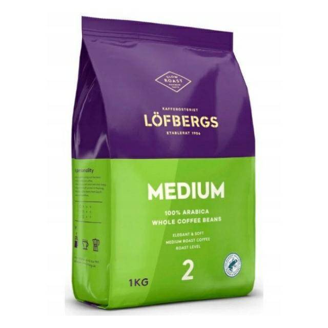 KAWA ZIARNISTA LOFBERGS 1KG MEDIUM 2513