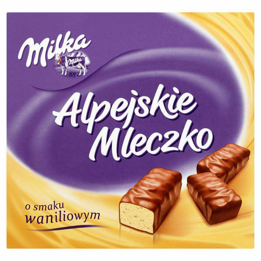 PTASIE MLECZKO MILKA 330G WANILIA