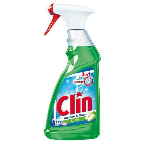 PŁYN DO SZYB CLIN 500ML POMPKA APPLE