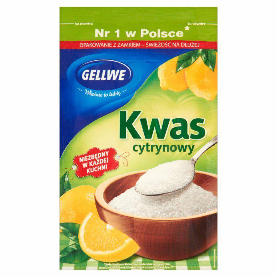 KWASEK CYTRYNOWY GELLWE 20G 0419