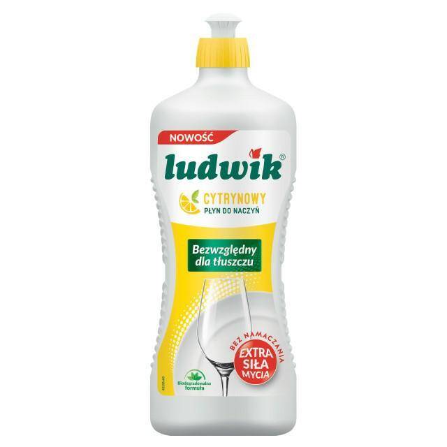 PŁYN DO NACZYŃ LUDWIK 900G CYTRYNA IV2