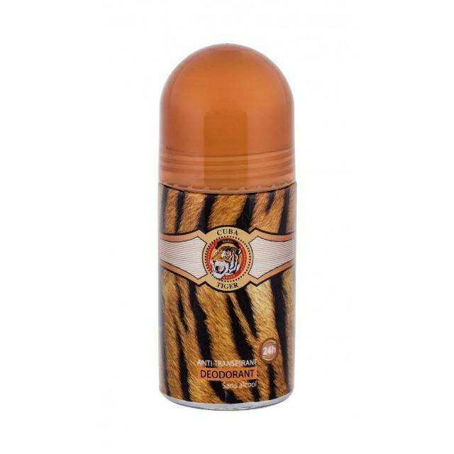 DEZODORANT CUBA 50ML ROLL ON WOMAN TIGER