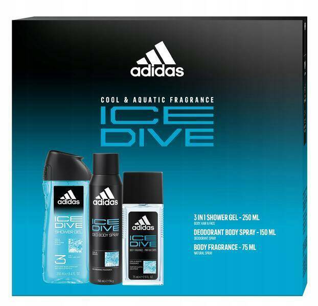 ZESTAW ADIDAS ICE DIVE ŻEL250ML +