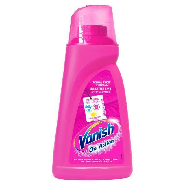 ODPLAMIACZ W PŁYNIE VANISH 1L KOLOR OXI