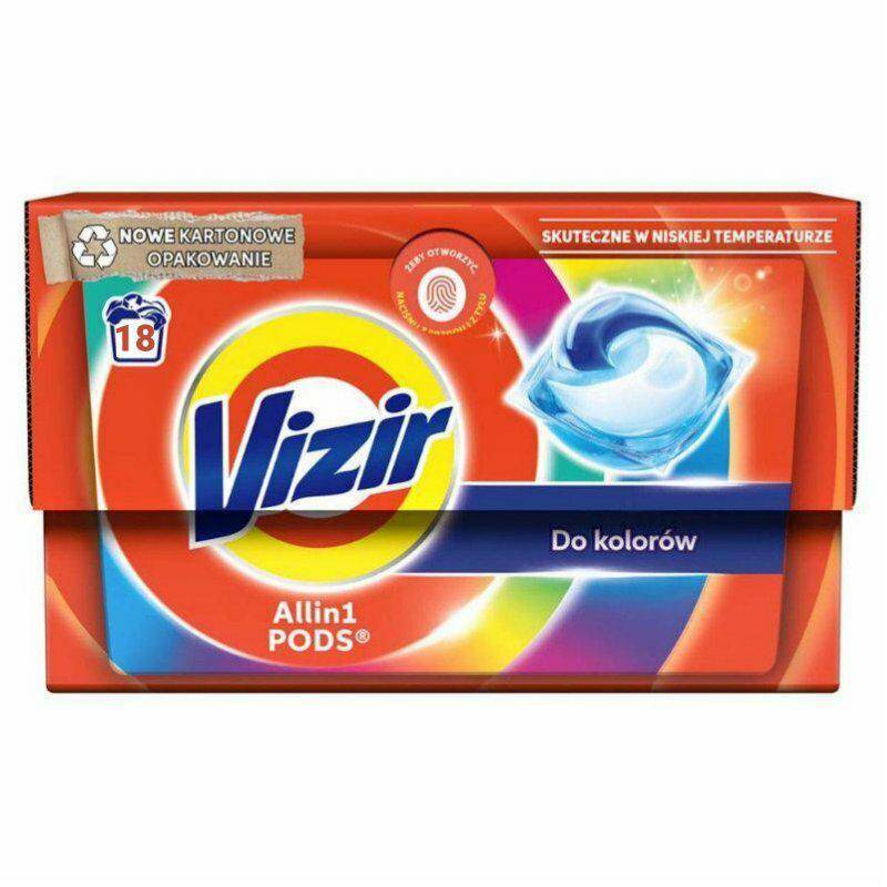 KAPSUŁKI VIZIR A18 KOLOR KARTON 5639