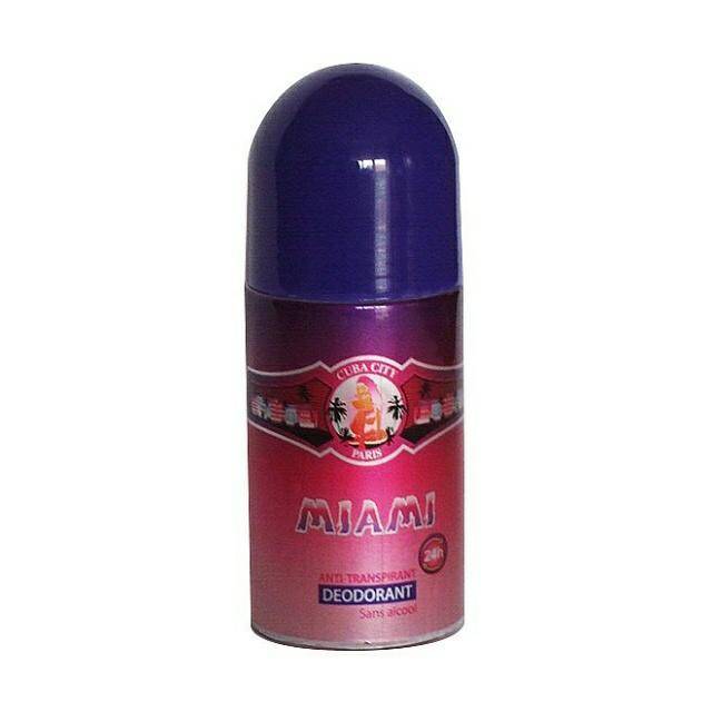 DEZODORANT CUBA 50ML ROLL ON WOMAN MIAMI