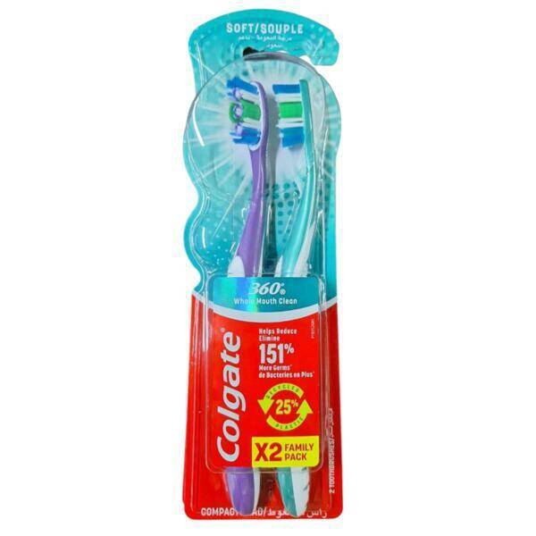 SZCZOTECZKA COLGATE 360 A2 COMPACT SOFT