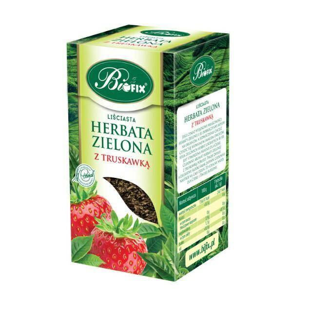 HERBATA BIOFIX ZIELONA LIŚĆ TRUSKA 100G