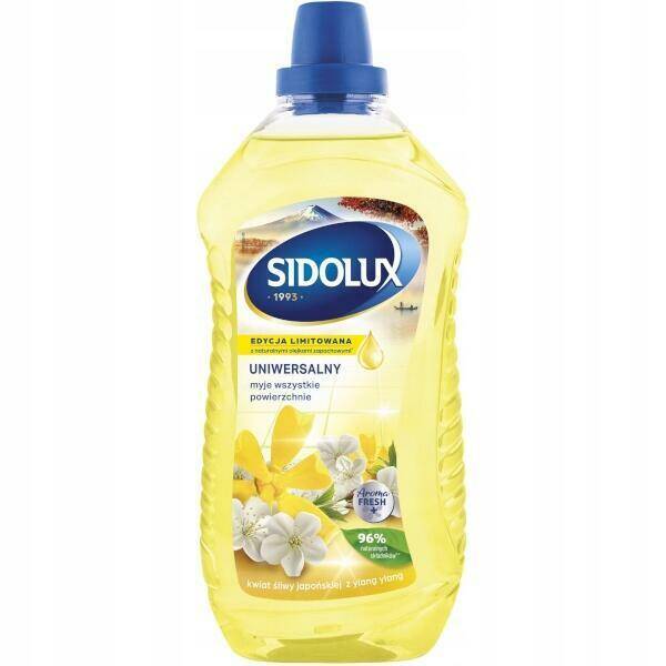 PŁYN UNIWERSALNY SIDOLUX 1L KWIAT ŚLIWY