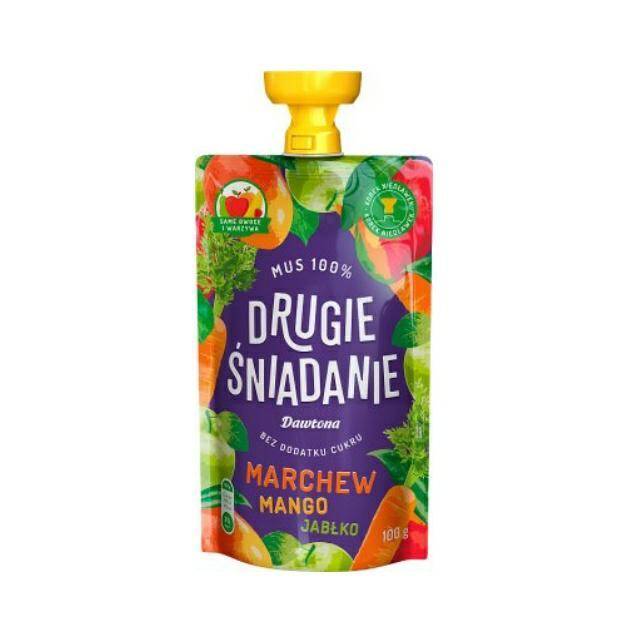 MUS DAWTONA 100G JABŁKO MARCHEW 5358