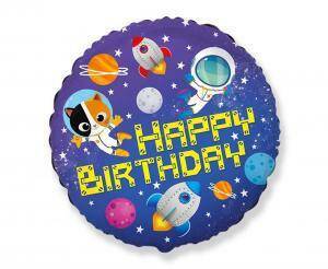 BALON FOLIOWY 18 FX HAPPY BIRTHDAY -