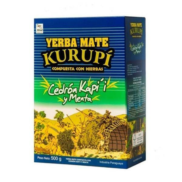 HERBATA YERBA MATE KURUPI 0,5KG CEDRON