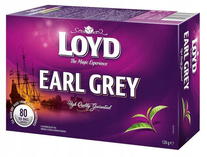 HERBATA LOYD A80 EARL GREY CZARNA