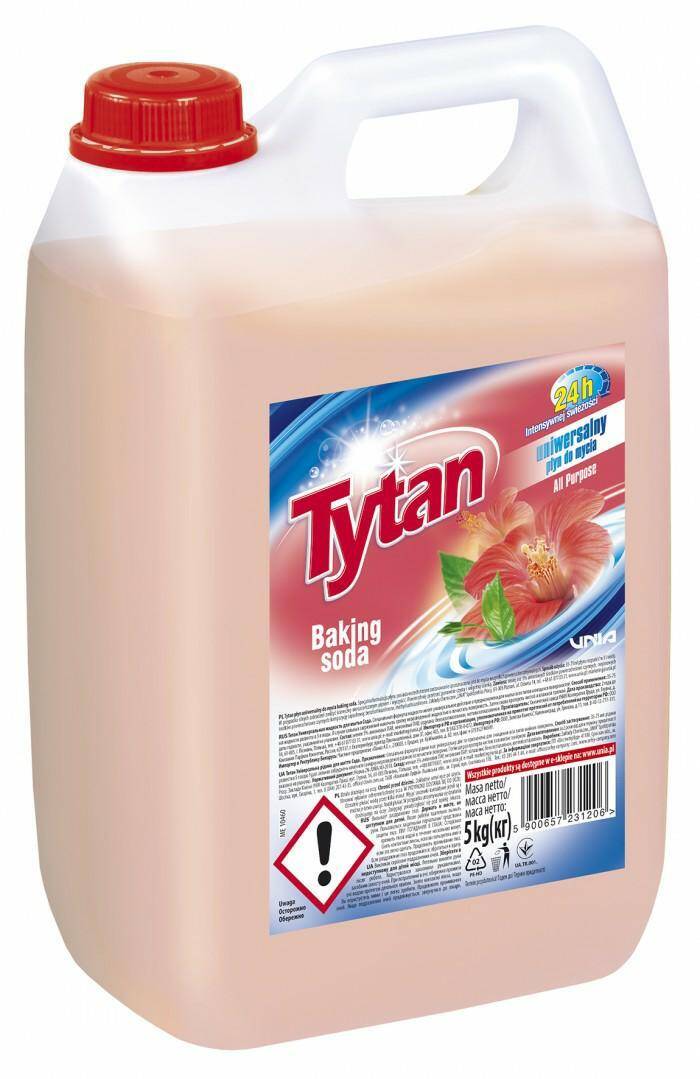 PŁYN UNIWERSALNY TYTAN 5L BAKING SODA