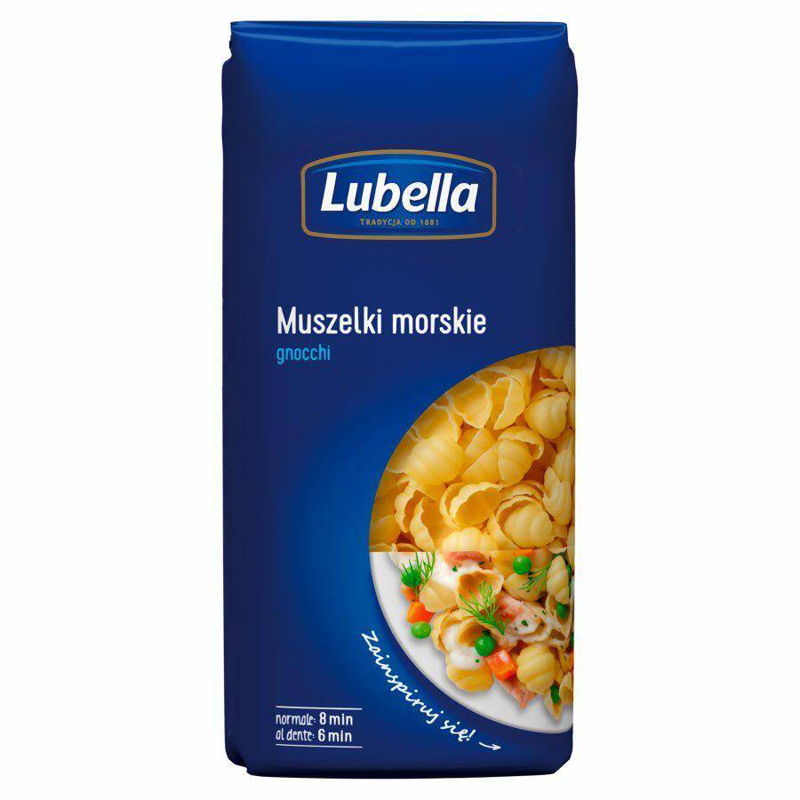 MAKARON LUBELLA 400G MUSZELKI MORSKIE